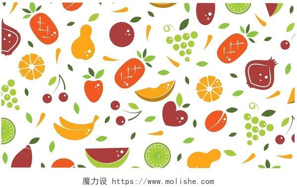 水果背景超市名片海报